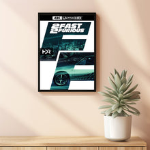 2 Fast 2 Furious (2003) Movie Poster, Canvas Material Gift, Home Decor, Live Room Wall Art DS09