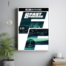 2 Fast 2 Furious (2003) Movie Poster, Canvas Material Gift, Home Decor, Live Room Wall Art DS09