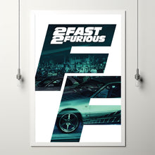 2 Fast 2 Furious (2003) Movie Poster, Canvas Material Gift, Home Decor, Live Room Wall Art DS20