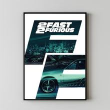 2 Fast 2 Furious (2003) Movie Poster, Canvas Material Gift, Home Decor, Live Room Wall Art DS20