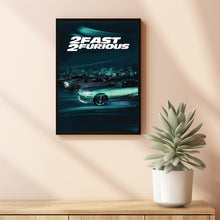 2 Fast 2 Furious (2003) Movie Poster, Canvas Material Gift, Home Decor, Live Room Wall Art DS22