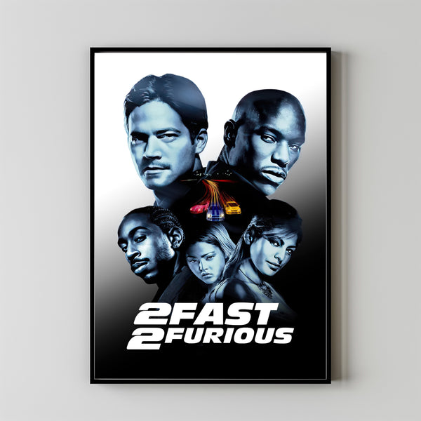 2 Fast 2 Furious (2003) Movie Poster, Canvas Material Gift, Home Decor, Live Room Wall Art DS24