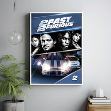 2 Fast 2 Furious (2003) Movie Poster, Canvas Material Gift, Home Decor, Live Room Wall Art DS28