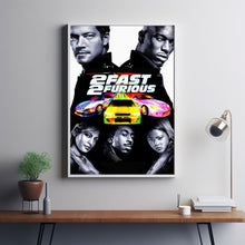 2 Fast 2 Furious (2003) Movie Poster, Canvas Material Gift, Home Decor, Live Room Wall Art DS30