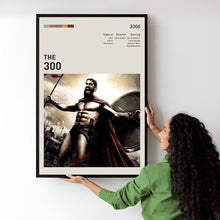 300 Movie Poster  Minimalist  Midcentury Poster  Wall Art Print  Retro Movie Poster 1747236847