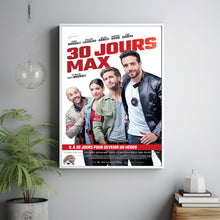 30 Days Max (2020) Movie Poster, Home Decor, Live Room Wall Art