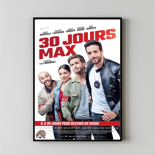 30 Days Max (2020) Movie Poster, Home Decor, Live Room Wall Art