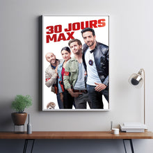 30 Days Max (2020) Movie Poster, Home Decor, Live Room Wall Art DS05