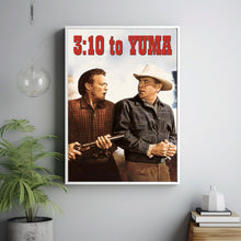 3 10 to Yuma (1957) Movie Poster, Canvas Material Gift, Home Decor, Live Room Wall Art DS05