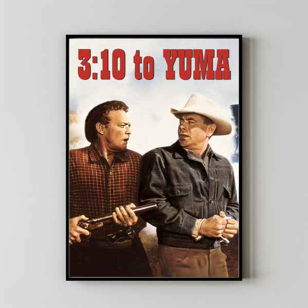 3 10 to Yuma (1957) Movie Poster, Canvas Material Gift, Home Decor, Live Room Wall Art DS05