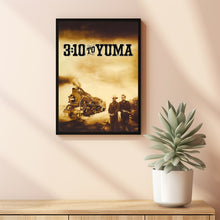 3 10 to Yuma (1957) Movie Poster, Canvas Material Gift, Home Decor, Live Room Wall Art DS06