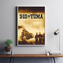 3 10 to Yuma (1957) Movie Poster, Canvas Material Gift, Home Decor, Live Room Wall Art DS06
