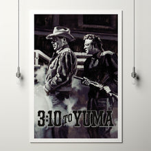 3 10 to Yuma (1957) Movie Poster, Canvas Material Gift, Home Decor, Live Room Wall Art DS10