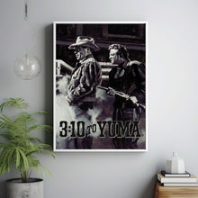 3 10 to Yuma (1957) Movie Poster, Canvas Material Gift, Home Decor, Live Room Wall Art DS10