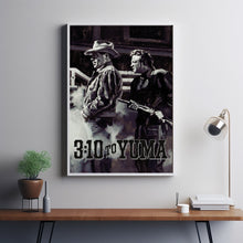 3 10 to Yuma (1957) Movie Poster, Canvas Material Gift, Home Decor, Live Room Wall Art DS10