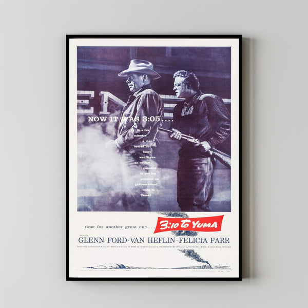 3 10 to Yuma (1957) Movie Poster, Canvas Material Gift, Home Decor, Live Room Wall Art DS11
