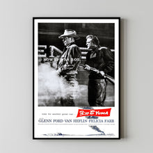 3 10 to Yuma (1957) Movie Poster, Canvas Material Gift, Home Decor, Live Room Wall Art DS12