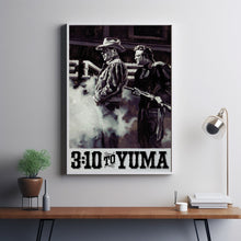3 10 to Yuma (1957) Movie Poster, Canvas Material Gift, Home Decor, Live Room Wall Art DS13