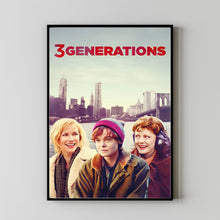 3 Generations (2016) Movie Poster, Canvas Material Gift, Home Decor, Live Room Wall Art