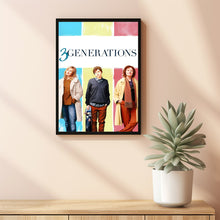 3 Generations (2016) Movie Poster, Canvas Material Gift, Home Decor, Live Room Wall Art DS05