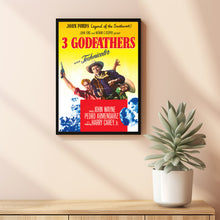 3 Godfathers (1948) Movie Poster, Canvas Material Gift, Home Decor, Live Room Wall Art DS08