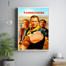 3 Godfathers (1948) Movie Poster, Canvas Material Gift, Home Decor, Live Room Wall Art DS10