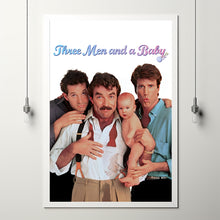 3 Men and a Baby (1987) Movie Poster, Canvas Material Gift, Home Decor, Live Room Wall Art