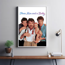 3 Men and a Baby (1987) Movie Poster, Canvas Material Gift, Home Decor, Live Room Wall Art