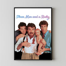 3 Men and a Baby (1987) Movie Poster, Canvas Material Gift, Home Decor, Live Room Wall Art