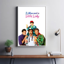 3 Men and a Little Lady (1990) Movie Poster, Canvas Material Gift, Home Decor, Live Room Wall Art DS02
