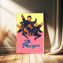 3 Ninjas 1992 Movie Poster, Room Decor, Home Decor, Art Poster for Gift 1644639094