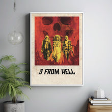 3 from Hell (2019) Movie Poster, Canvas Material Gift, Home Decor, Live Room Wall Art DS14