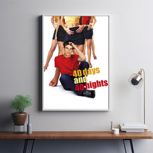40 Days and 40 Nights (2002) Movie Poster, Home Decor, Live Room Wall Art DS03