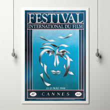 41ST CANNES FILM FESTIVAL Movie Poster, Canvas Wall Art, Room Decor, Movie Art