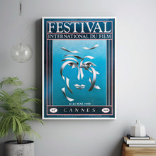 41ST CANNES FILM FESTIVAL Movie Poster, Canvas Wall Art, Room Decor, Movie Art