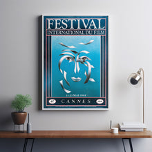 41ST CANNES FILM FESTIVAL Movie Poster, Canvas Wall Art, Room Decor, Movie Art