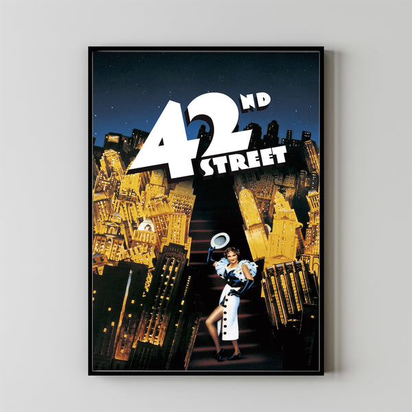 42nd Street (1933) Movie Poster, Home Decor, Live Room Wall Art DS02