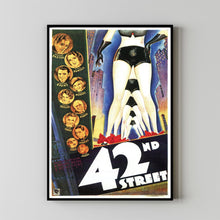 42nd Street (1933) Movie Poster, Home Decor, Live Room Wall Art DS05