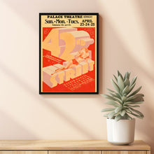 42nd Street (1933) Movie Poster, Home Decor, Live Room Wall Art DS07