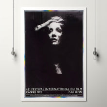 45TH CANNES FILM FESTIVAL Movie Poster, Canvas Wall Art, Room Decor, Movie Art