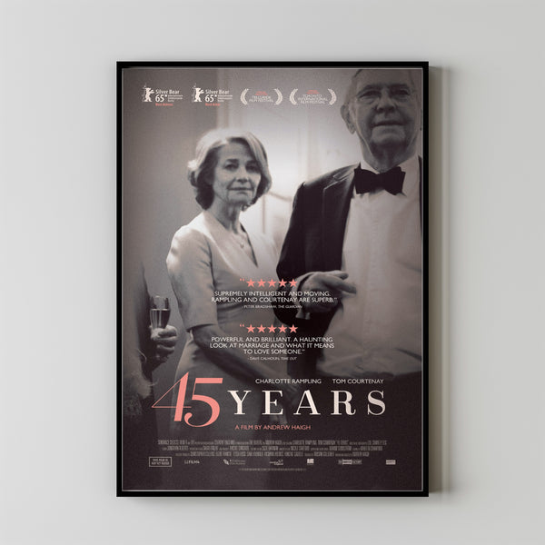 45 Years (2015) Movie Poster, Home Decor, Live Room Wall Art