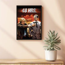 48 Hrs. (1982) Movie Poster, Home Decor, Live Room Wall Art