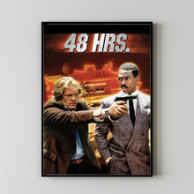 48 Hrs. (1982) Movie Poster, Home Decor, Live Room Wall Art