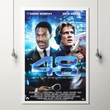 48 Hrs. (1982) Movie Poster, Home Decor, Live Room Wall Art DS09