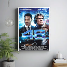 48 Hrs. (1982) Movie Poster, Home Decor, Live Room Wall Art DS09