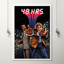 48 Hrs. (1982) Movie Poster, Home Decor, Live Room Wall Art DS16