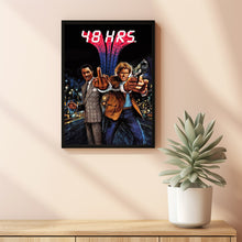 48 Hrs. (1982) Movie Poster, Home Decor, Live Room Wall Art DS16