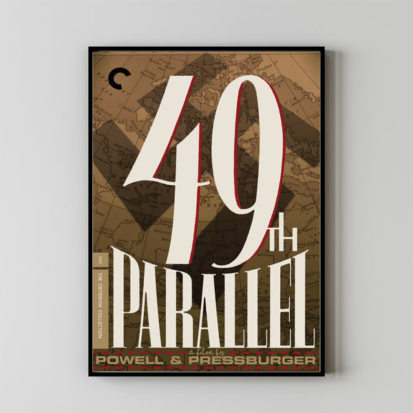 49th Parallel (1941) Movie Poster, Home Decor, Live Room Wall Art DS02
