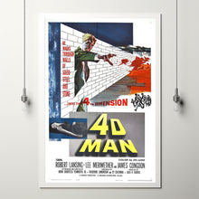 4D Man (1959) Movie Poster, Canvas Material Gift, Home Decor, Live Room Wall Art DS02
