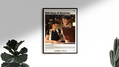 500 Days of Summer Poster  Marc Webb, Minimalist Movie Poster, Vintage Retro Art Print, Custom Poster, Wall Art Print, Home Decor 1203144585